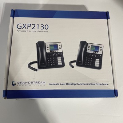 NEW GRANDSTREAM GXP2130 HD IP Phone w/Clr Display-VoIP