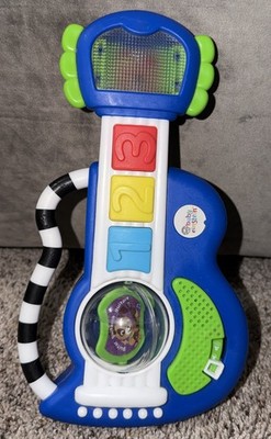 Baby Einstein Rock Light And Roll Guitar Musical Toy Infant Toddler Tested