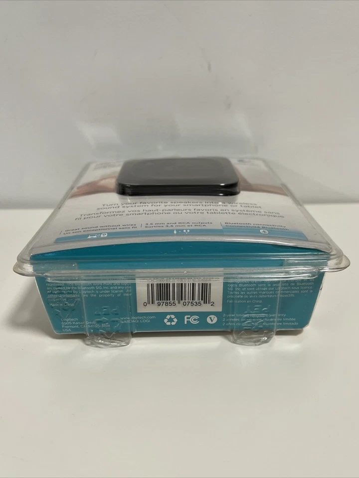 New Logitech Wireless Bluetooth Speaker Adapter Black Sealed 980-000540 - Image 3 of 4