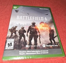 Battlefield 6 - Xbox Series X - Standard Edition..brand New- Factory Sealed 