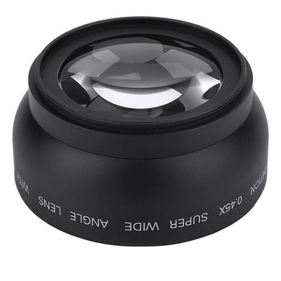 52mm 0.45X Weitwinkel Universal Konvertierung Makro Objektiv für DSLRS und Digital7679