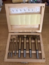 7 Piece Forstner Drill Bit Set Titanium