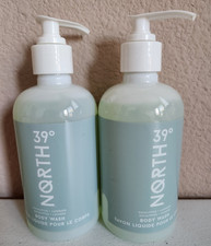 Lot Of 2- 39 Degrees North Body Wash Eucalyptus Lavender Moisturizing 8.5oz Each
