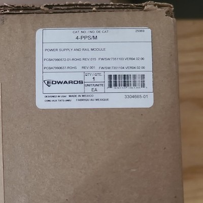 EST Edwards 4-PPS/M 120V power supply NEW IN BOX est3 est4