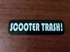 Motorcycle Sticker For Helmets Or Toolbox 172 Scooter Trash