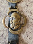 Lot of 4 Vintage Brass Horse Parade Medallions Medals on Leather Martingale — photo 6