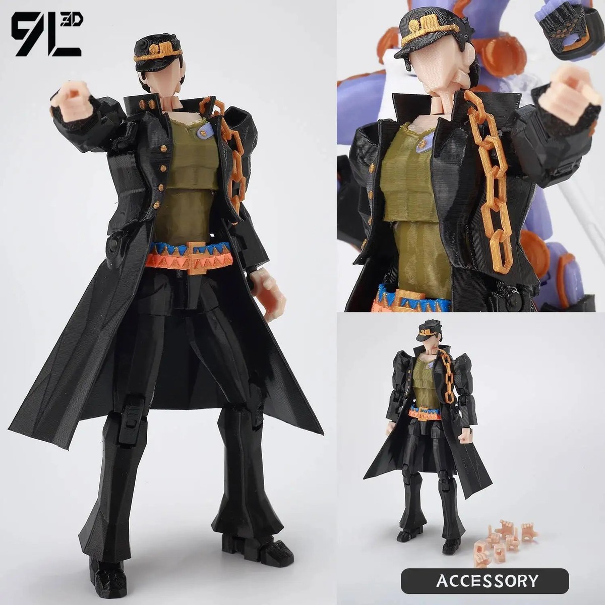 9L3D T13 JoJo's Bizarre Adventure DIO 1/12 LUCKY13 Multi-Jointed