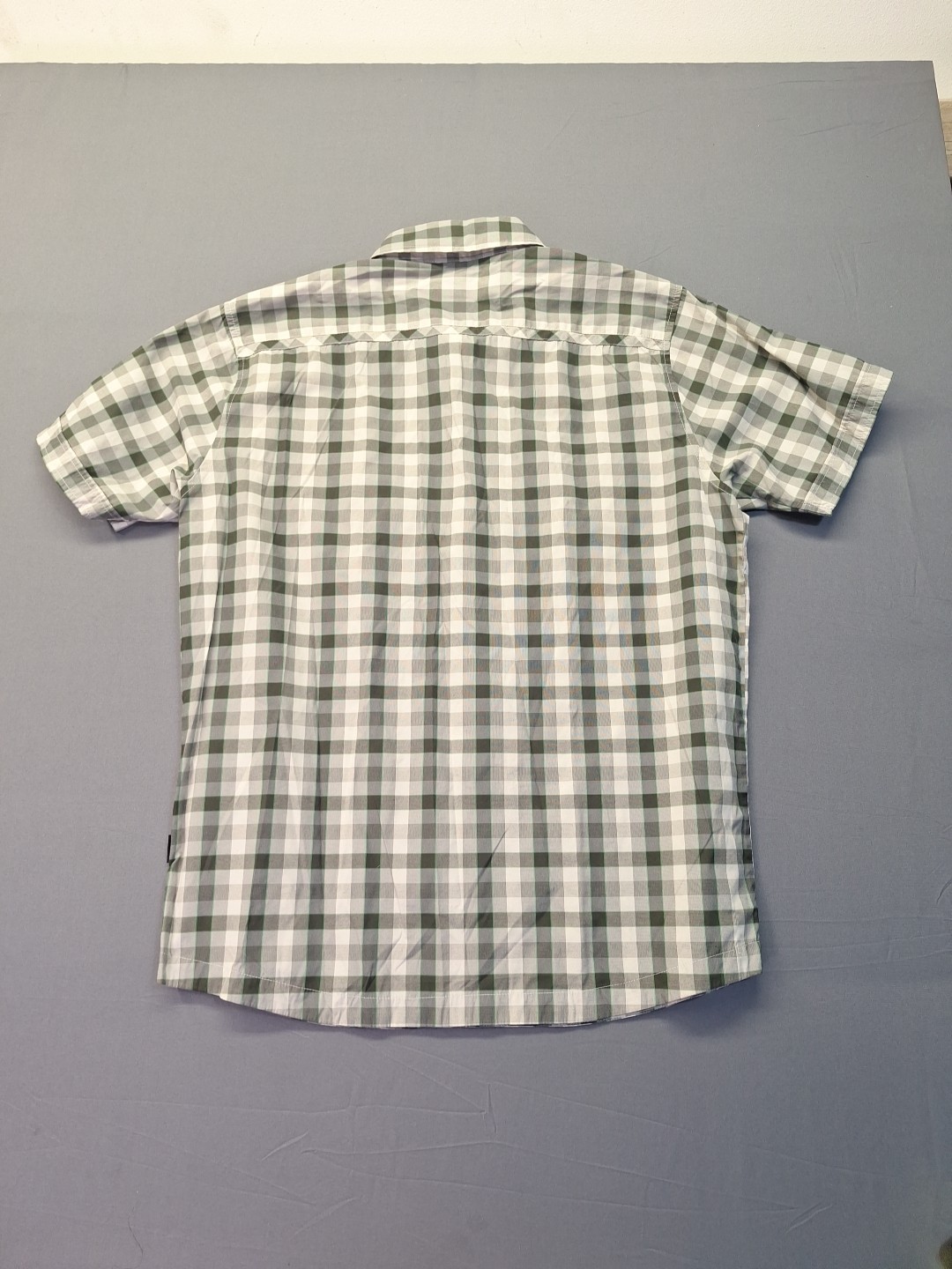 Patagonia El Ray Mens Medium Green Gingham Check Workwear Outdoor Hiking Camping thumbnail 10