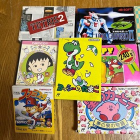 Famicom Game Collection Mario Dragon Quest Tetris Kirby Maruko Chan Boxed Pack