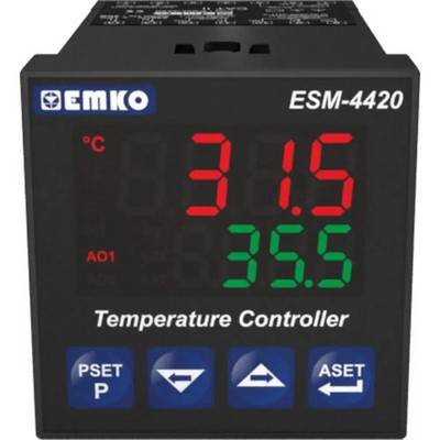 Emko ESM-4420.2.20.0.1/01.02/0.0.0.0 2-Punkt, P, PI, PD, PID Temperaturregler J,