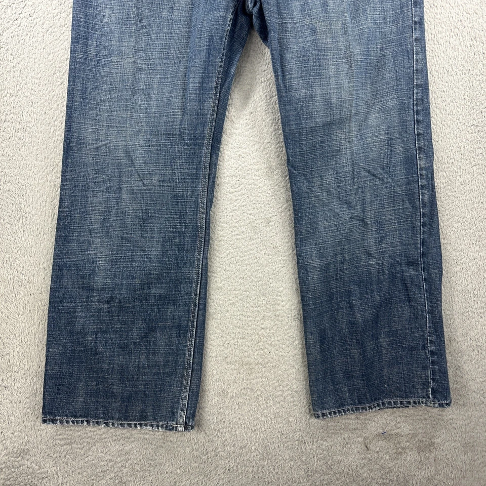Gap Jeans Mens 40x30* Blue Denim Pants Loose Boot Fit Y2K Baggy Relaxed Wide Leg - Image 4 of 4