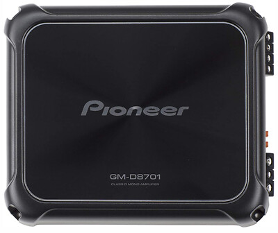 Pioneer GM-D8701 Class-D 1-Channel 1600W Max Power Car Audio Mono Amplifier