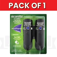 Nicorette Quickmist Duo, 2 x 150 sprays