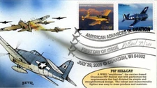 #3918//20 F6F Hellcat - Ercoupe 415 Bevil FDC (01020053918-20001)