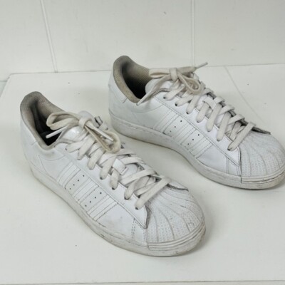 Adidas Originals Superstar J Sneakers White Youth Unisex Size 6 EF5399
