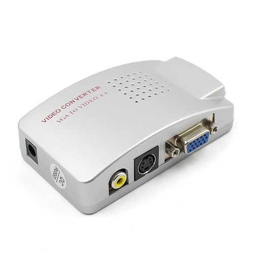 Support NTSC PAL VGA to TV AV RCA Signal Adapter Converter Video Switch Box WSP - Picture 7 of 9