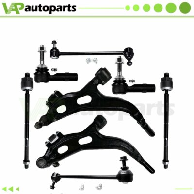 Suspension 8pc Front Complete Control Arm Kit For 2005-2007 Ford Five Hundred