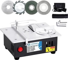 Mini Table Saw S3 Portable Precision Table Saws For Crafts 1/2" Adjustable Cut D