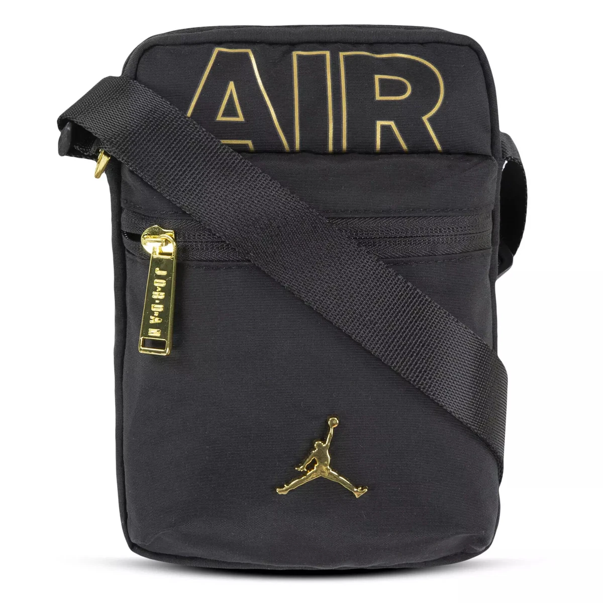 Jordan AIRBORNE FESTIVAL - Bandolera - black/negro 