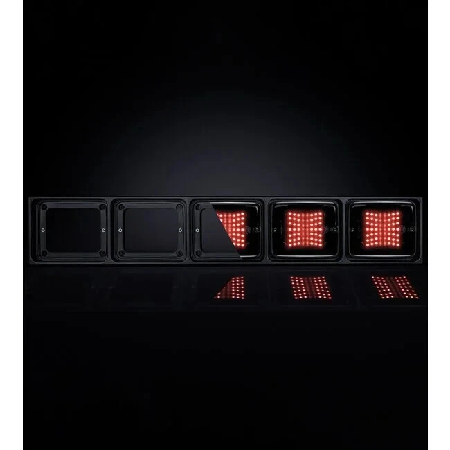 Strands Slim Rücklichtrahmen für 5x LED Rücklichter - Bild 2 von 4