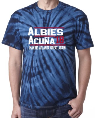 tie dye atlanta braves shirt