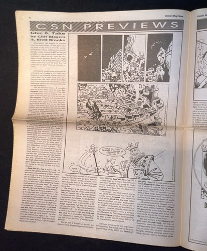 Comic Shop News 182 December 1990 Trouble With Girls - Picture 7 of 10