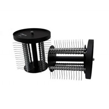 Aerator Wentylator trawnika Wentylator podłogowy Wertykulator do frezarki ogrodowej 25mm Oś 66cm