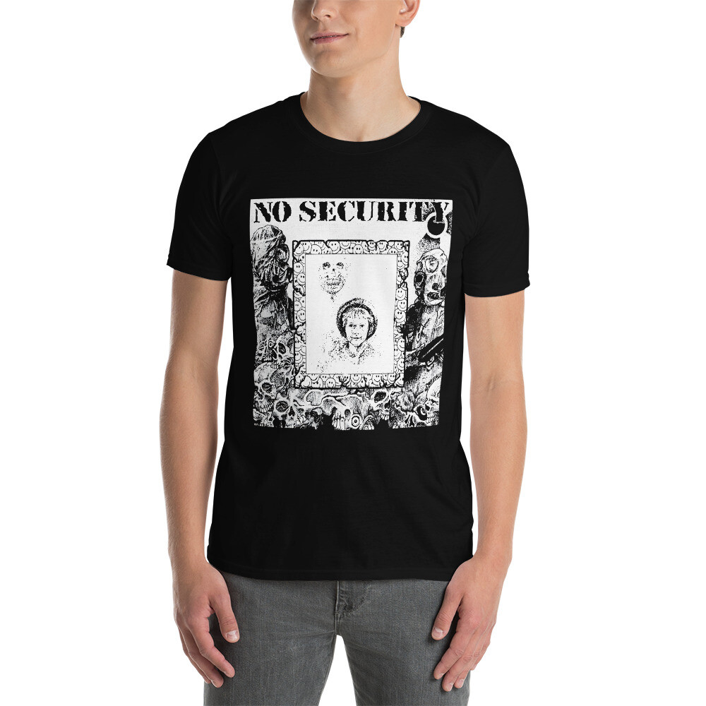 NO SECURITY - 90S SWEDISH HARDCORE PUNK T-Shirt Rapunk Dischange