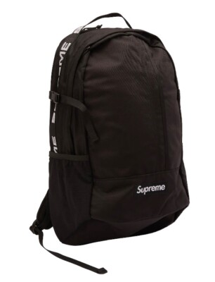 Authentic Brand New Supreme Cordura SS18 Backpack Black | eBay
