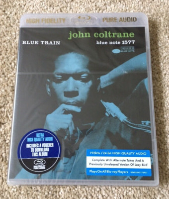 JOHN COLTRANE: Blue Train Blu Ray Audio: Sealed PERFECT