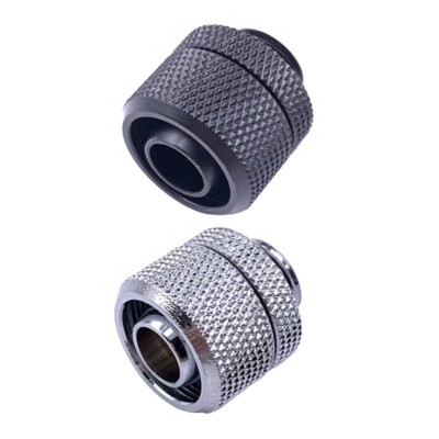 8-Pack G1/4'' Quick Tighten Compression Fitting for Soft Tubing, PC Water Cooling