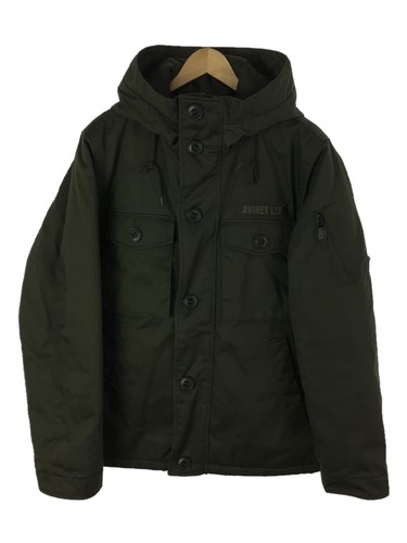 Avirex Flight Jacket/Ll/Polyester/Grn 