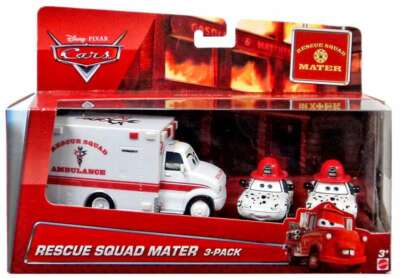 Cars Pixar Disney レスキュー隊マター eBay | Toon Cars Pixar Disney 1:55 Diecast 3-Pack Mater Tokyo Mattel 3パック ミニカー
