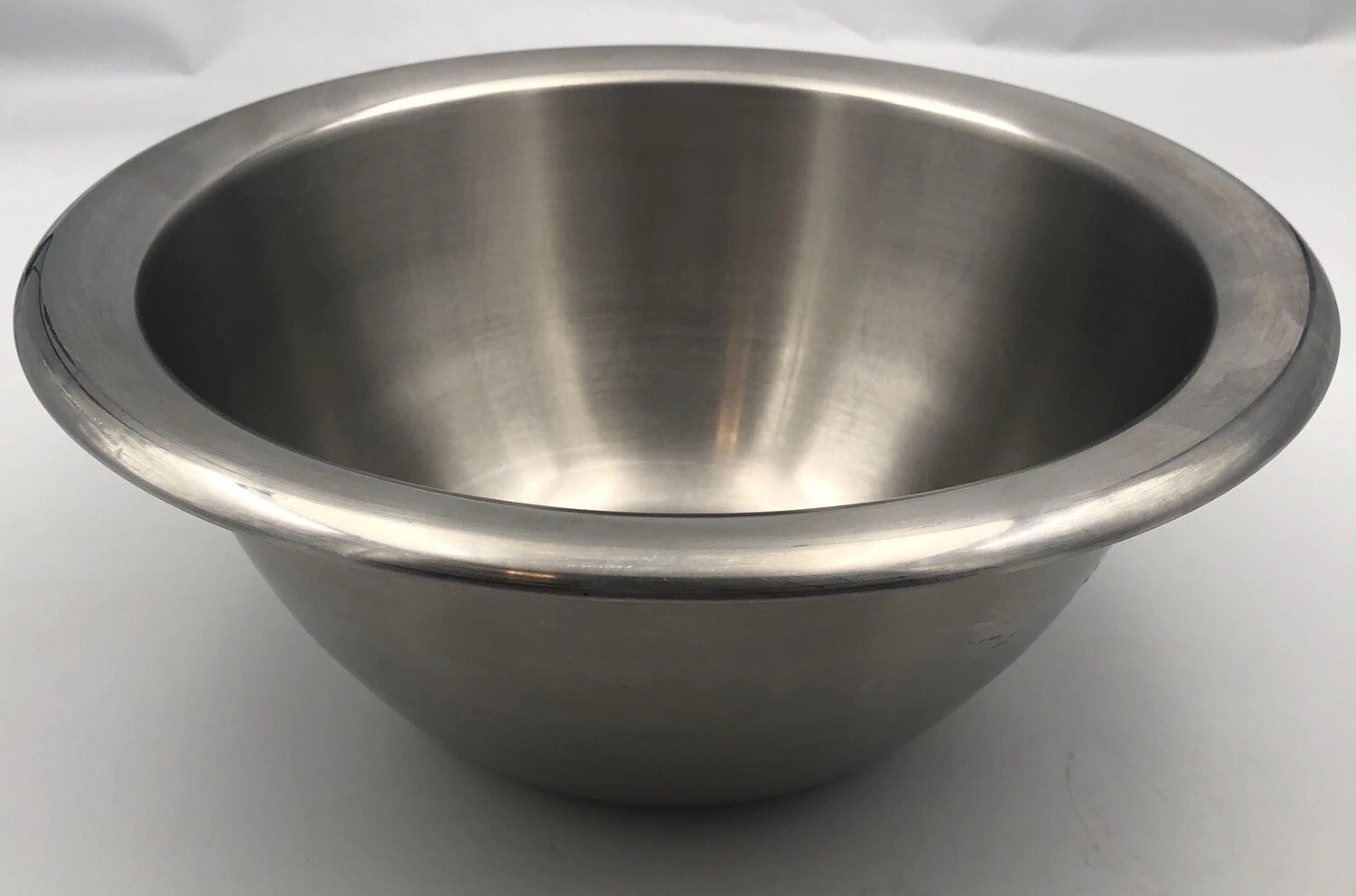 INOX Edelstahl Rostfrei Stainless 18/10 Mixing Bowl 11”x4.5” Korea 3.5qt
