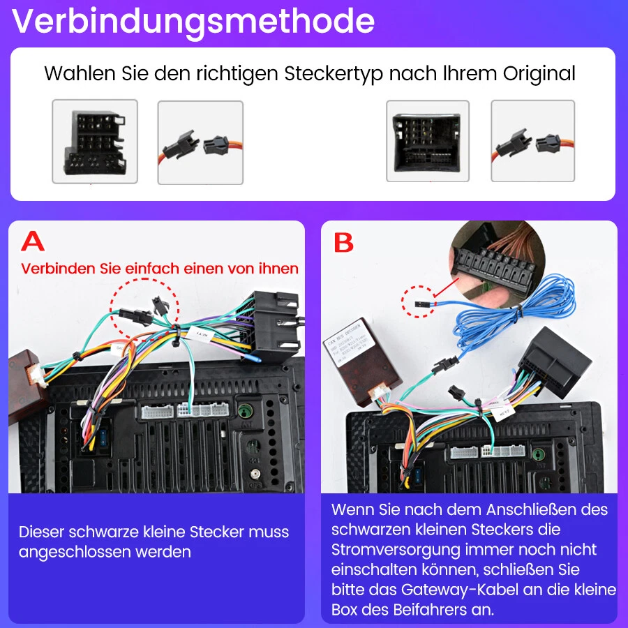 128G Qualcomm CarPlay Autoradio Für Mercedes-Benz A/B Klasse/Vito W169 W639 W245 - Bild 3 von 4