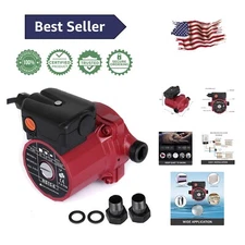 Noise-Free Water Circulator with Three-Speed Control and High Efficiency