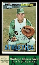 1967 Topps - Phil Roof - #129 Kansas City Athletics