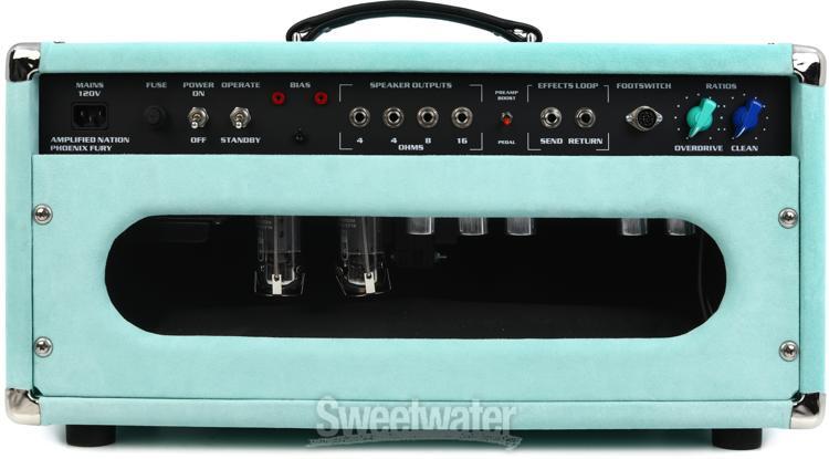 Ламповая головка Amplified Nation Phoenix Fury мощностью 50 Вт - Мятная замша