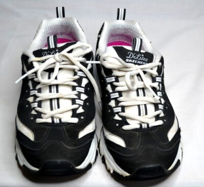 美品 【SKECHERS】D'Lites スニーカー ブラック ホワイト 24 楽天市場】スケッチャーズ SKECHERS レディース スニーカー D