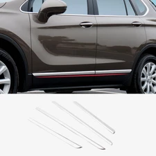 Stainless Steel Car Body Side Molding Trims For Buick ENVISION 2016-19 2020 4PCS