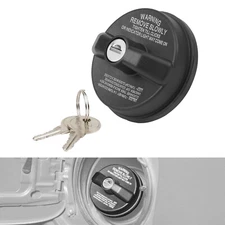 BEVINSEE Locking Gas Fuel Tank Cap Cover For Toyota 4Runner 77300-53020