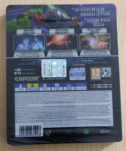MARVEL VS CAPCOM INFINITE LIMITED PS4 ITALIANO NUOVO SIGILLATO PLAYSTATION 4 - Picture 2 of 2
