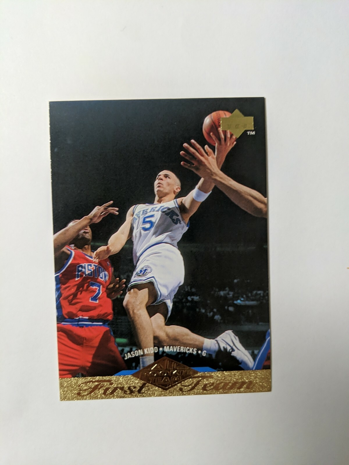 Jason Kidd RC 1995 Upper Deck #155 All Rookie Electric Court