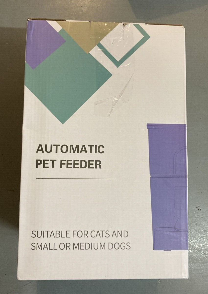 IMIPAW Automatic Cat Feeders, 3L Timed Cat Dry Food Dispenser | eBay
