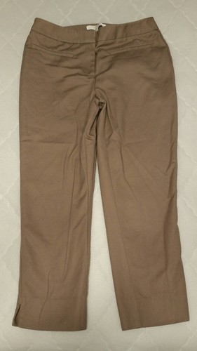 Chicos Womens Pants Size 0 Khaki Taupe 