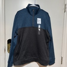Sonoma Men  s Long Sleeve Fleece Sweater Size LARGE
