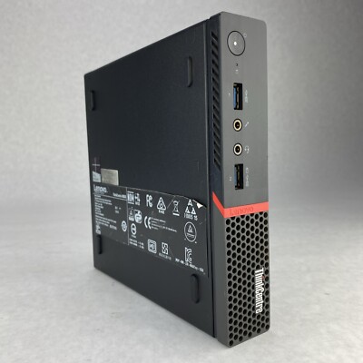 Lenovo ThinkCentre M600 Micro Intel Pentium N3700 1.60GHz 4GB RAM No HDD No OS