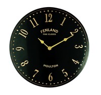 Gardman Black Stable Garden Clock Gardman Black Stable Garden Clock