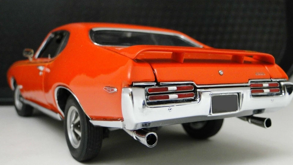 Pontiac GTO Coche de Carreras Clásico Construido a Medida Metal Modelo 1 24 Hot Rod 12 Promo 18 Foto 2 de 4