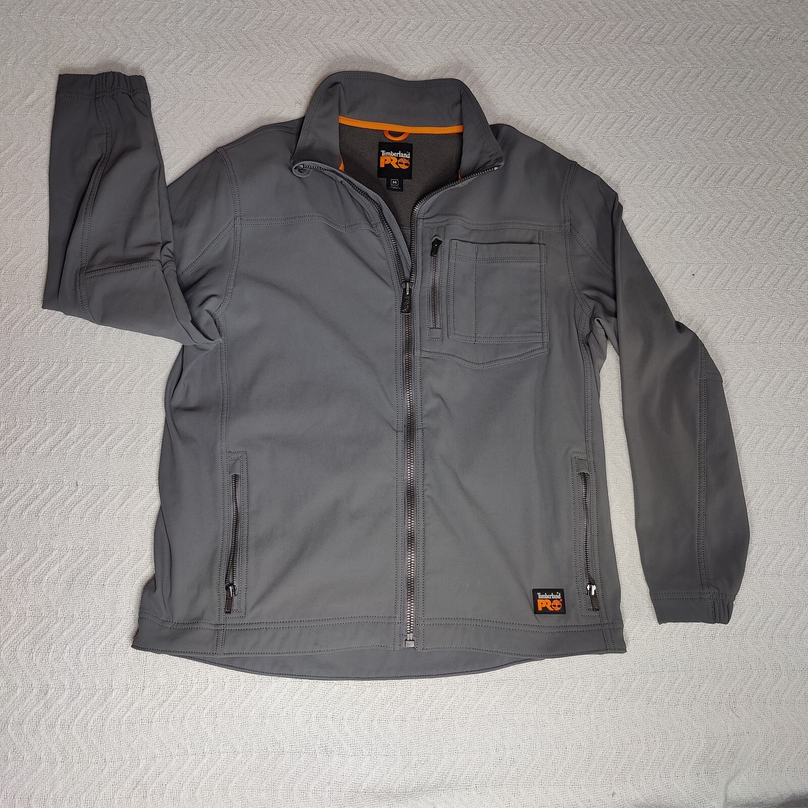 Timberland PRO Power Windproof Gray Softshell Jac… - image 1